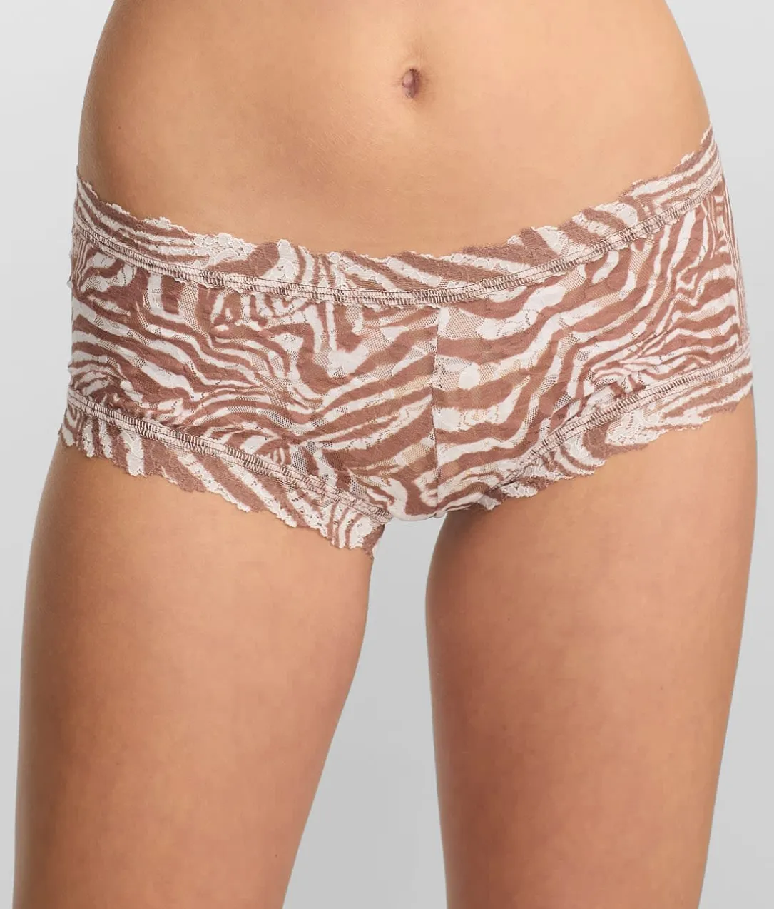 Signature Lace Printed Boyshort