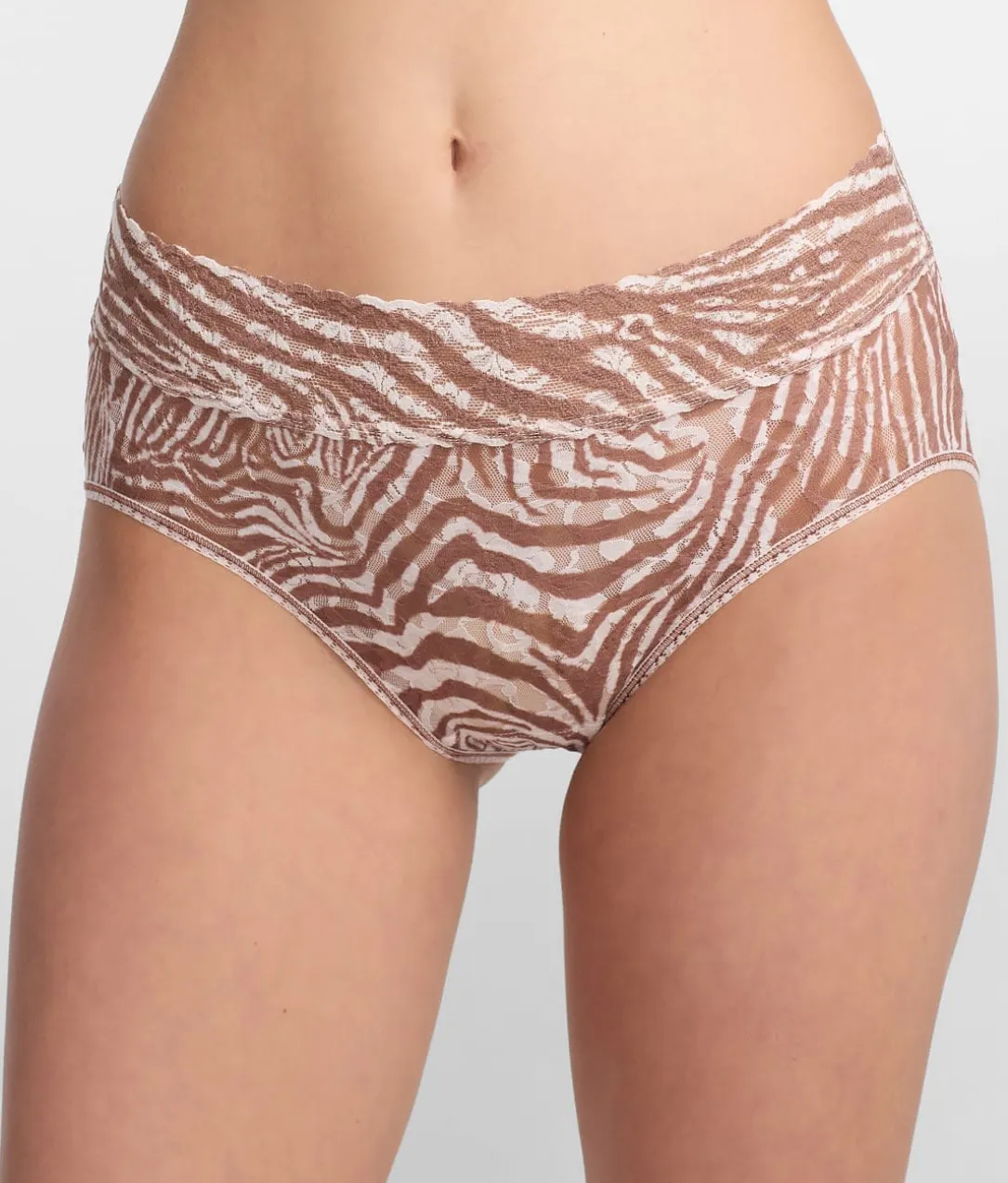 Signature Lace Printed French Brief