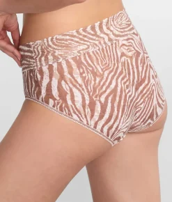 Signature Lace Printed French Brief