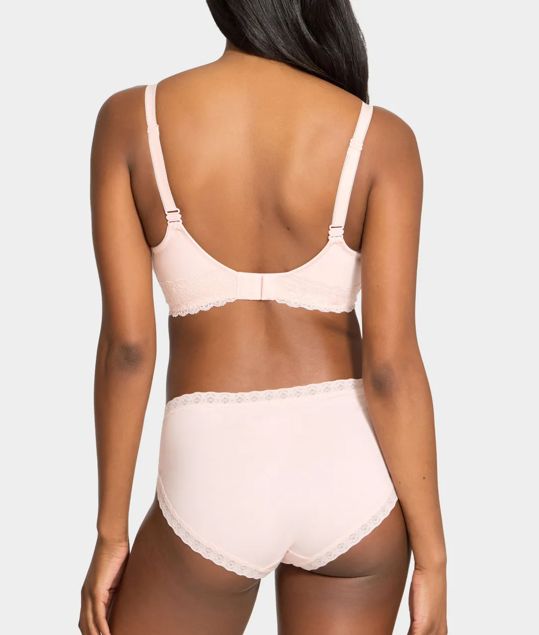 Simply Dreamy Lace Trim French Cut
