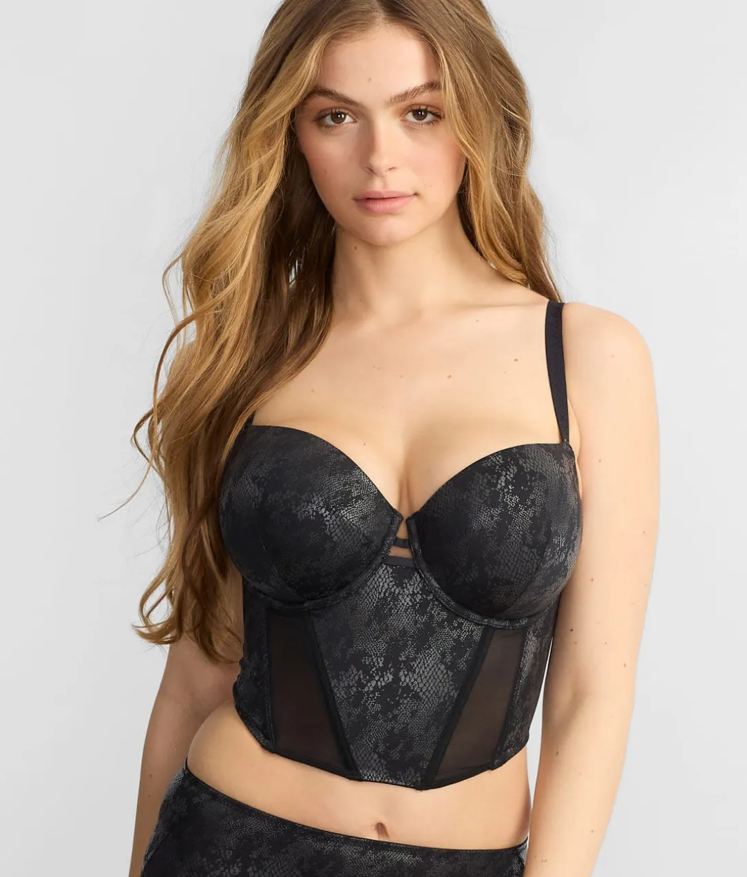 Snakeskin Bustier
