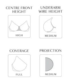 Sophia Full Coverage Stretch Lace Bra