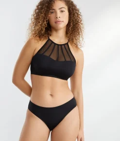Space High Neck Bikini Top
