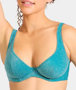 Sparkle Billie Plunge Bikini Top