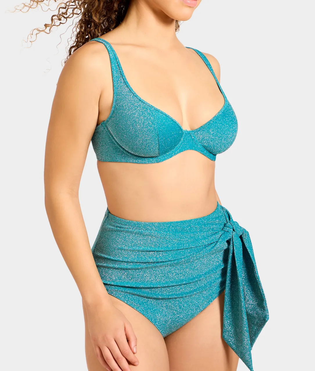 Sparkle Billie Plunge Bikini Top