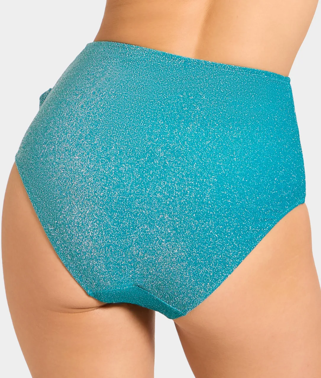 Sparkle High-Waist Bikini Bottom