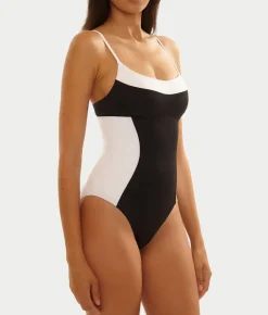 Sport Mode Square Neck One-Piece