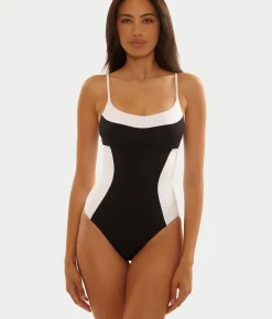 Sport Mode Square Neck One-Piece