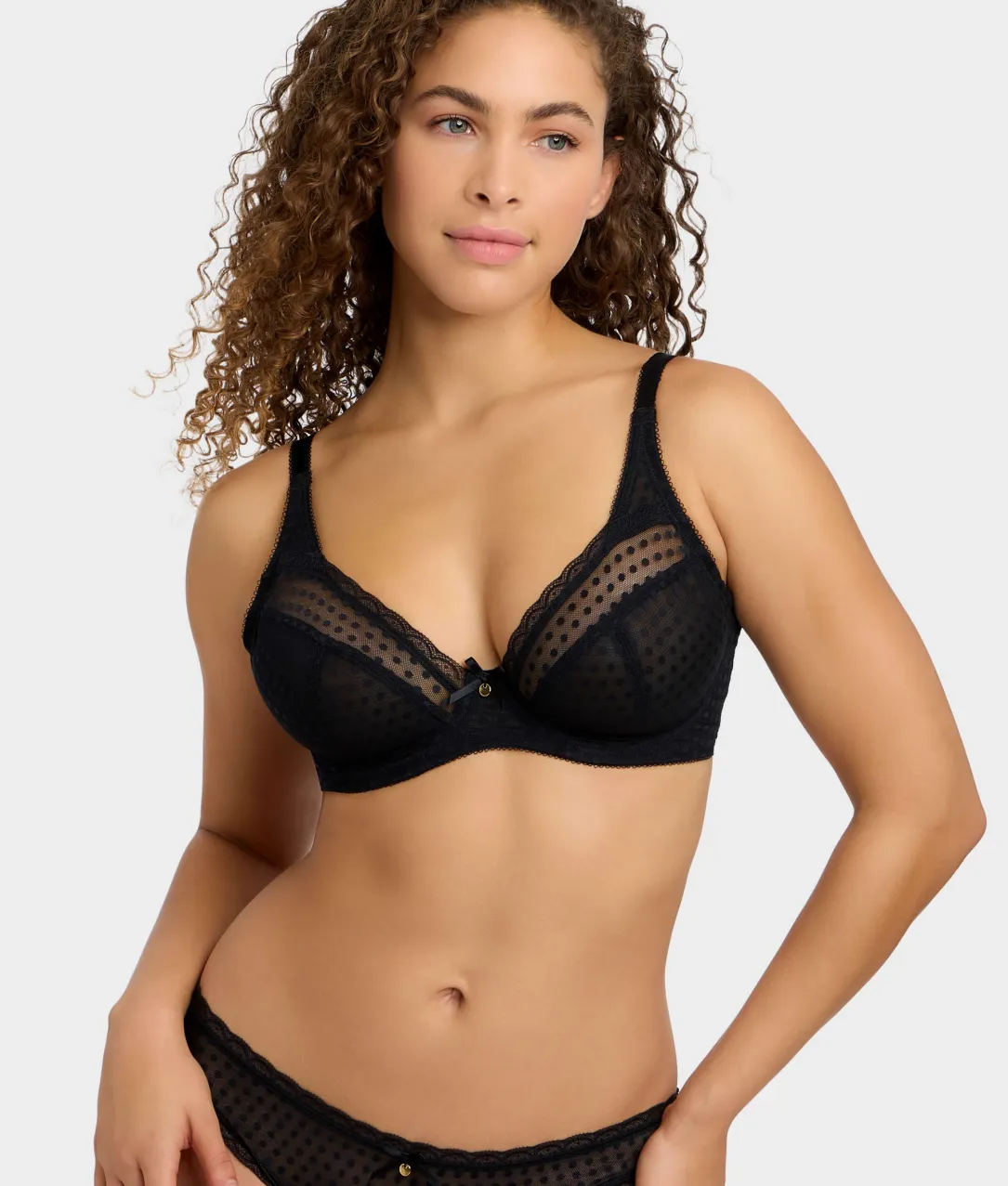 Spot-Light Plunge Bra