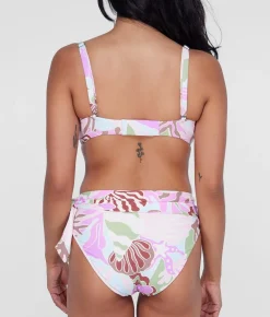 Square Neck Underwire Bralette Bikini Top