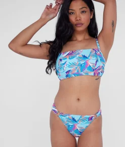 Square Neck Underwire Bralette Bikini Top