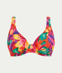 Sun Haze High Apex Bikini Top
