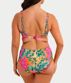 Sunset Reef Gather Full Cup Bikini Top