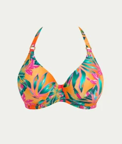 Sunset Reef Halter Bikini Top