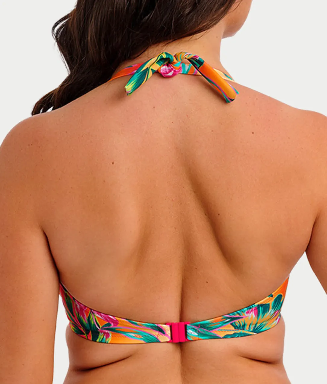 Sunset Reef Halter Bikini Top