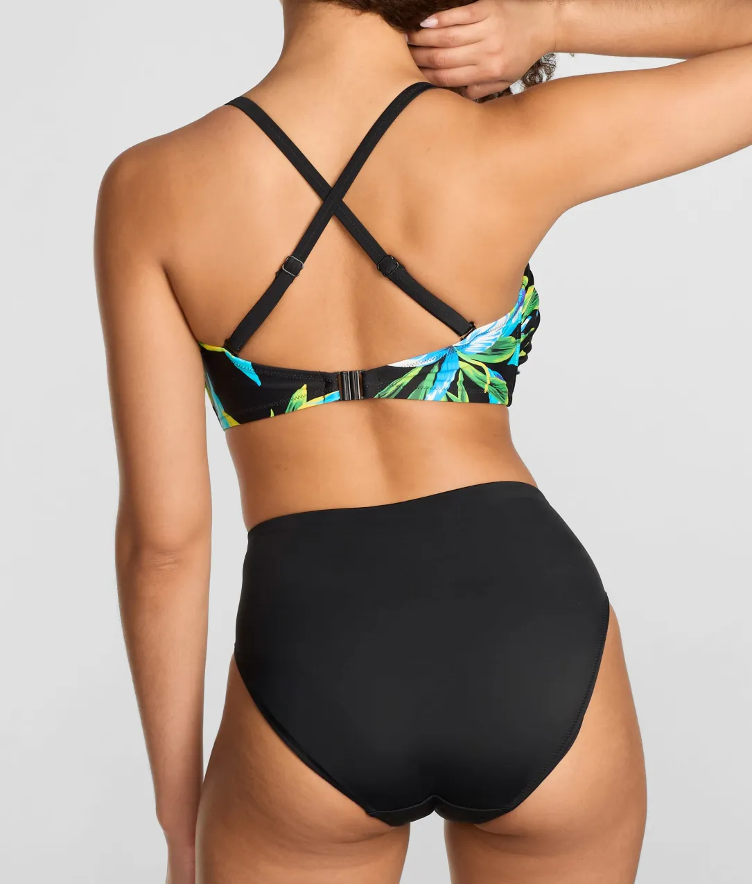 Talm Beach Twist Bandeau Bikini Top