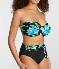 Talm Beach Twist Bandeau Bikini Top