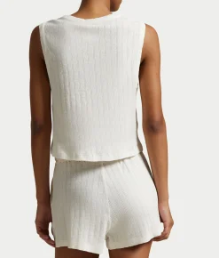 Tank & Boxer Knit Pajama Set