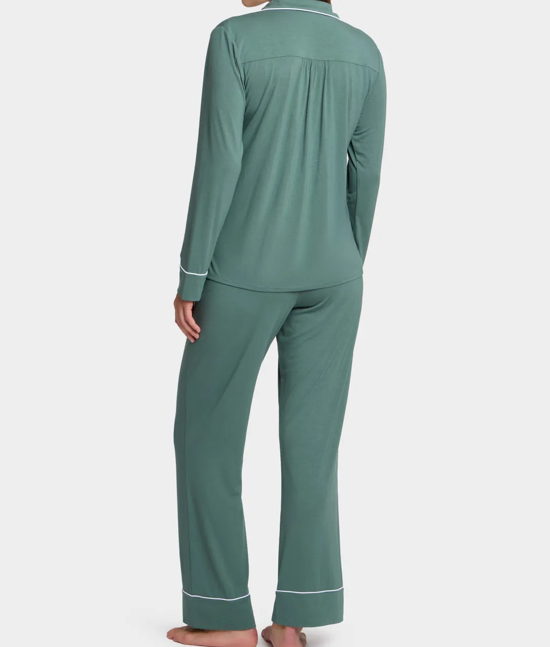 The Cooling Piped Pajama Set