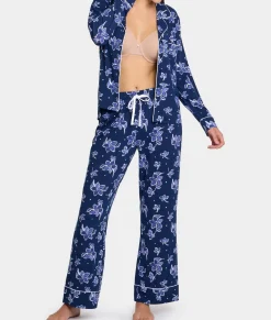 The Cooling Piped Pajama Set