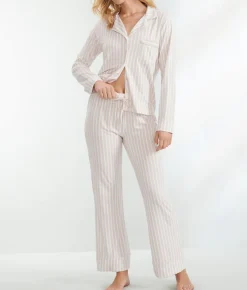 The Cooling Piped Pajama Set
