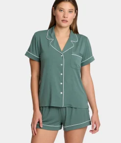 The Cooling Piped Shorts Set