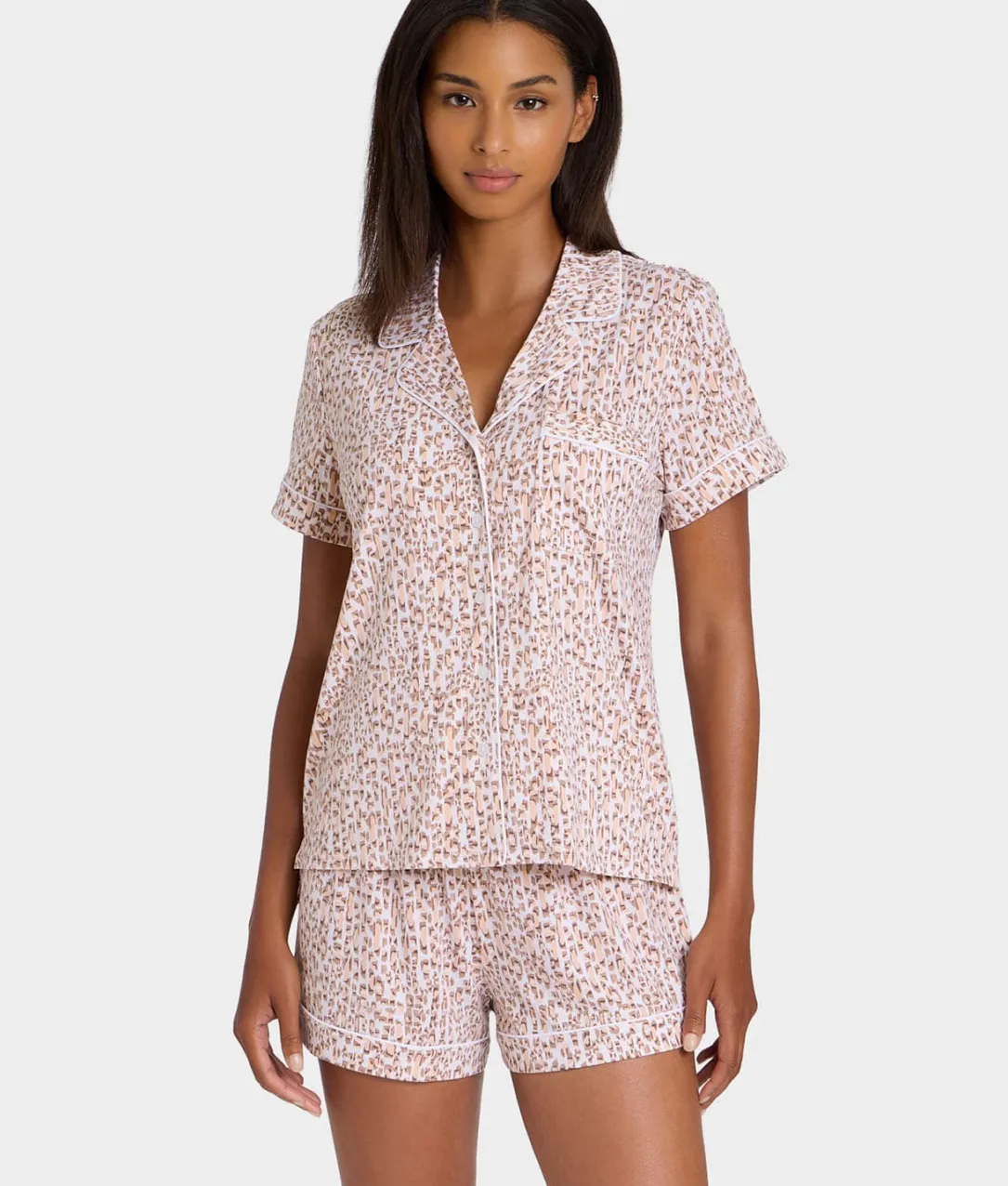 The Cooling Piped Shorts Set