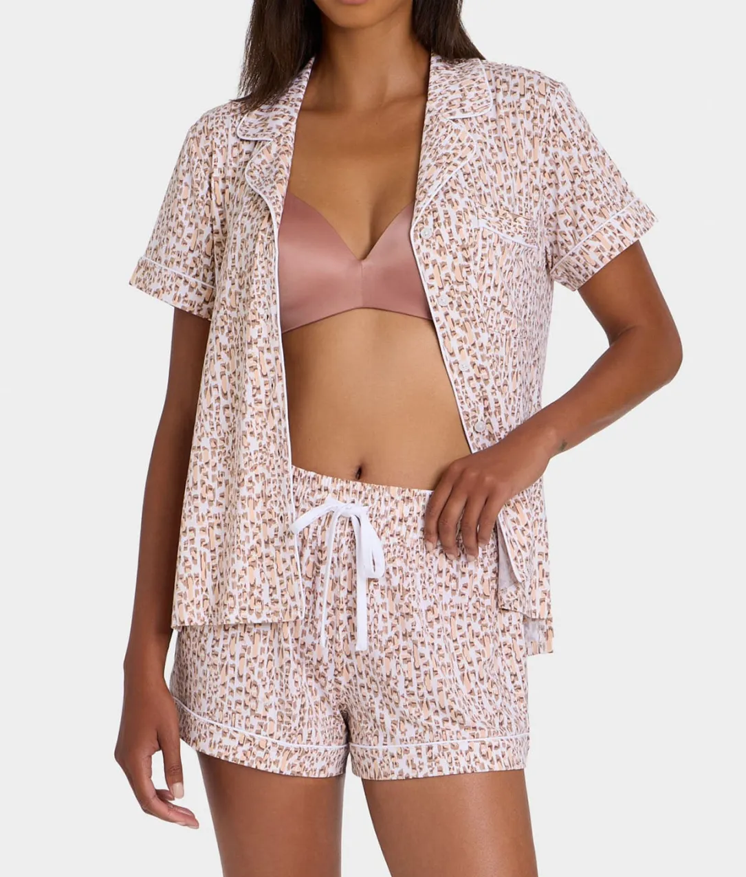 The Cooling Piped Shorts Set