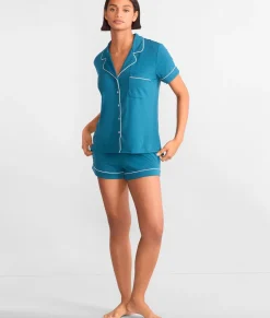 The Cooling Piped Shorts Set