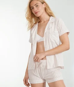 The Cooling Piped Shorts Set