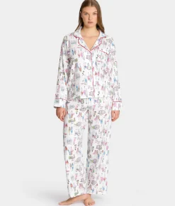 The Cozy Brushed Cotton Printed Pajama Set