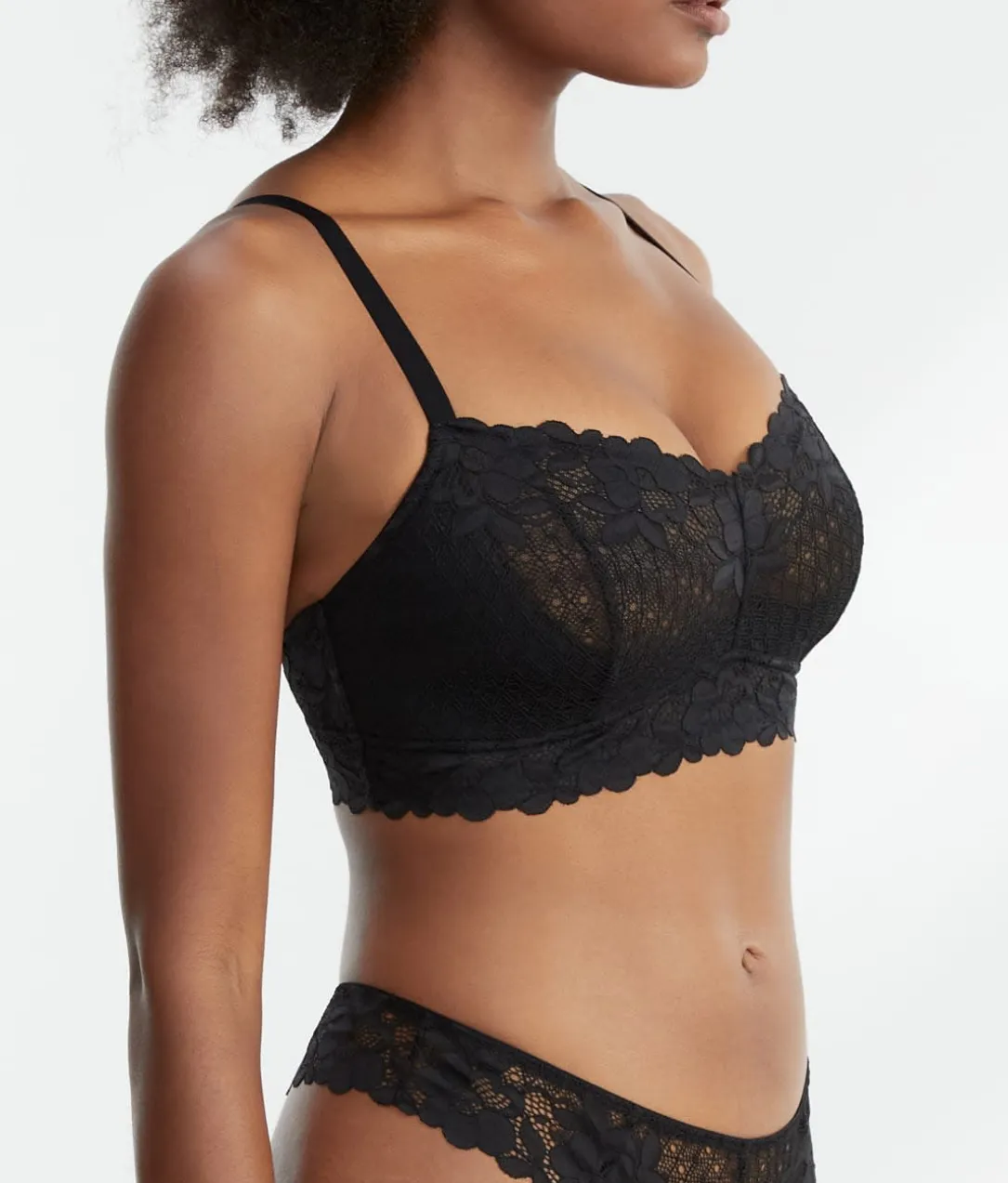 The Essential Lace Curvy Bralette
