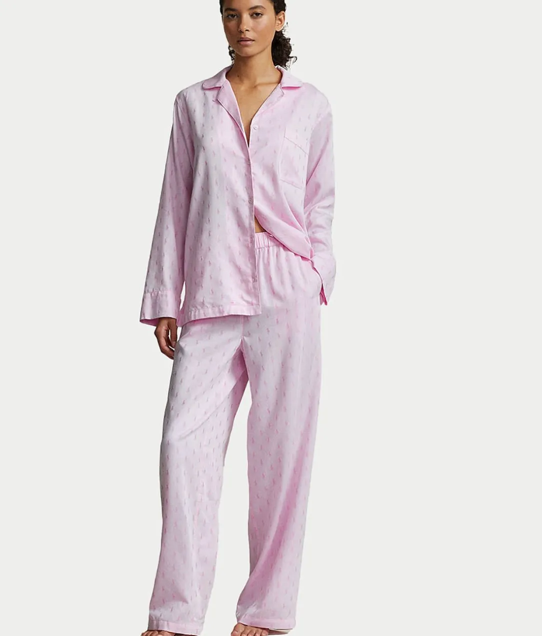 The Madison Woven Pajama Set