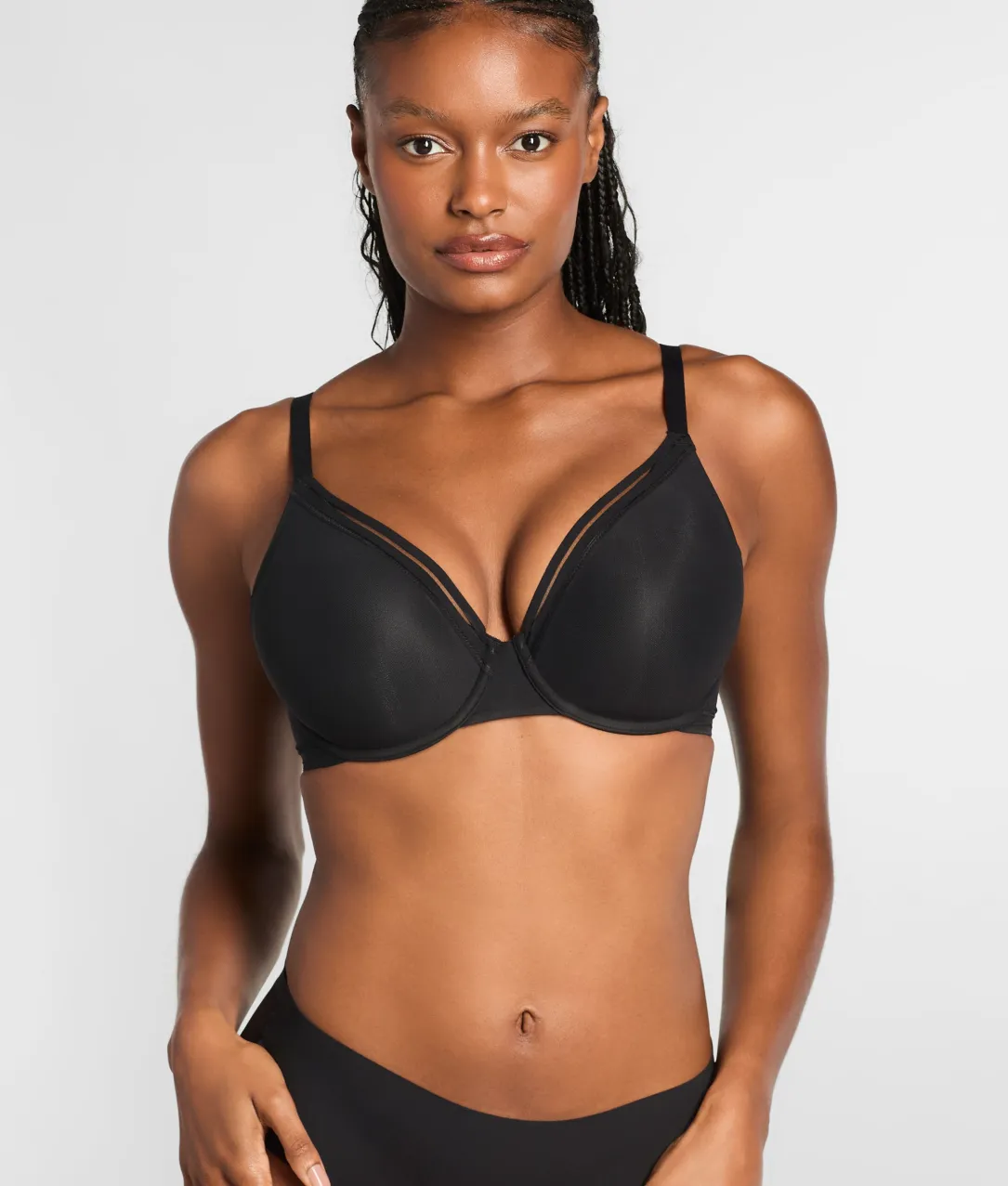 The Plunge Modern Mesh Bra