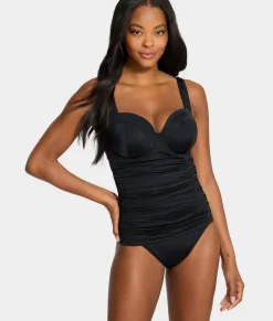 The Slimming Balconette Underwire Tankini Top