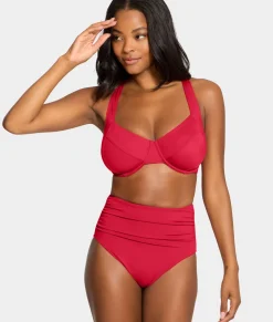 The Slimming High Leg Bikini Bottom