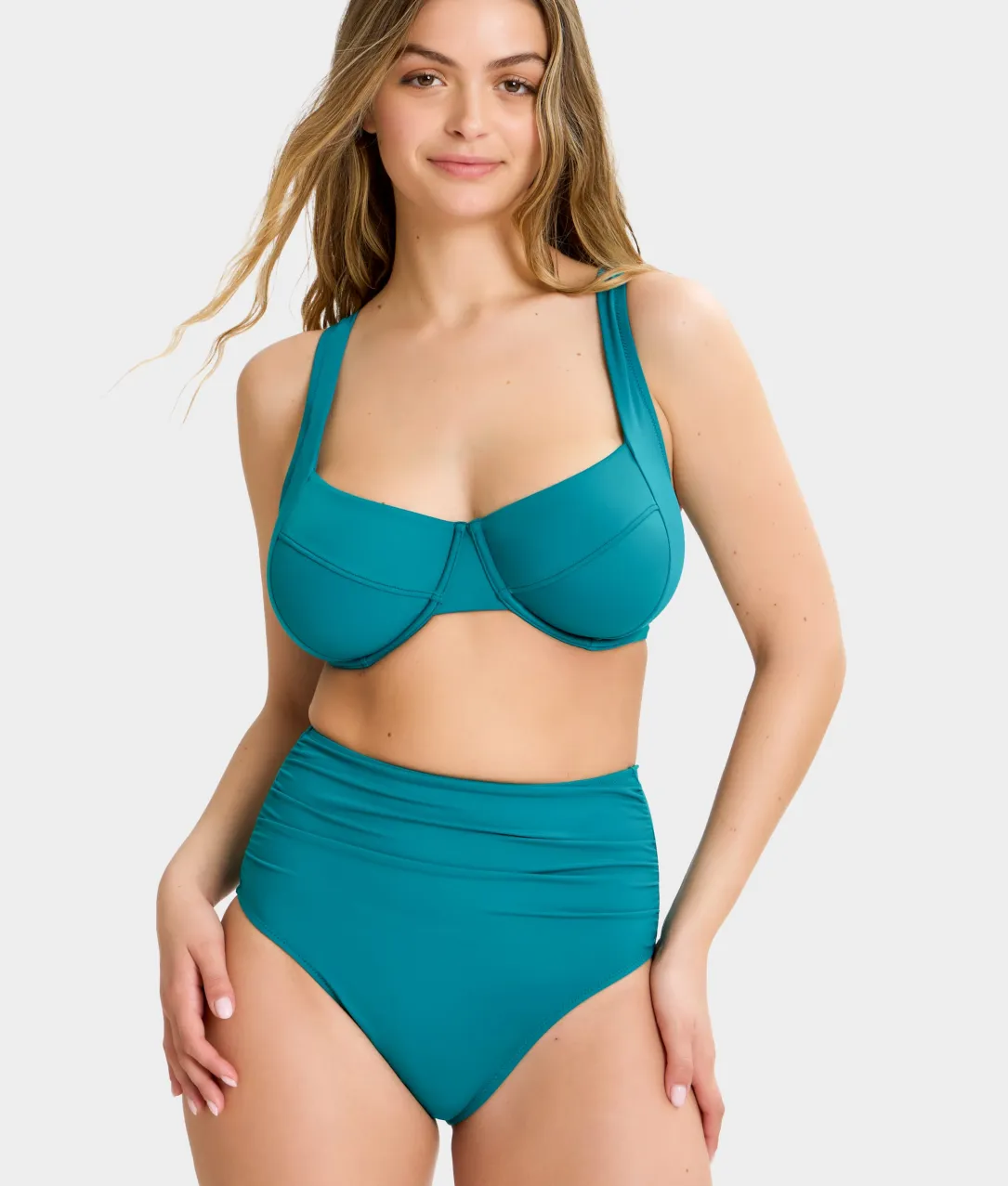 The Slimming High Leg Bikini Bottom