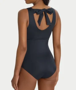 The Slimming High-Neck Underwire One-Piece Swimsuit