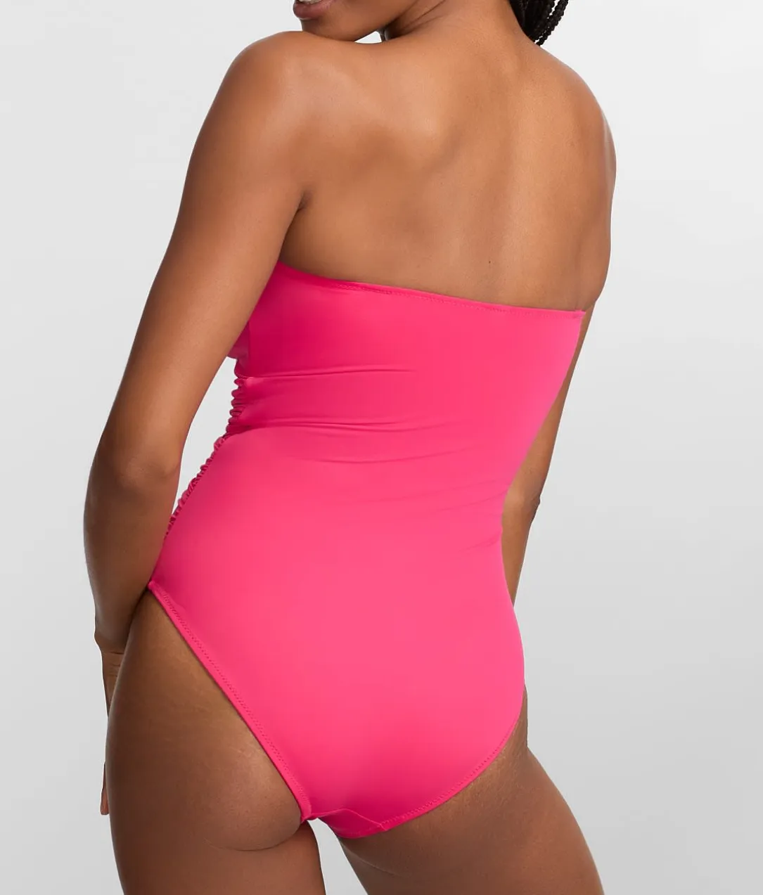 The Slimming Strapless One-Piece