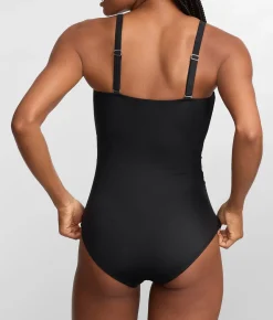 The Slimming Strapless One-Piece