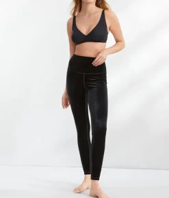 The Velvet High-Waist Leggings