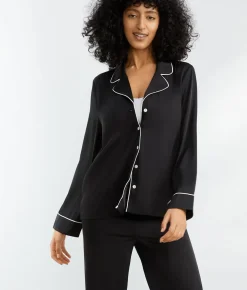 The Washed Satin Pajama Set