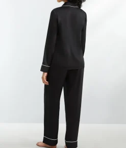 The Washed Satin Pajama Set