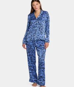 The Washed Satin Pajama Set