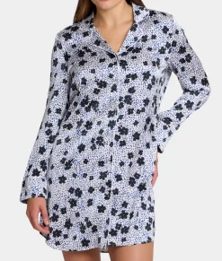The Washed Satin Sleep Shirt