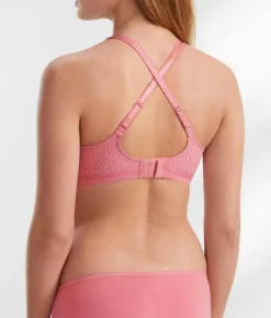 The Wire-Free Smoothing T-Shirt Bra With Lace