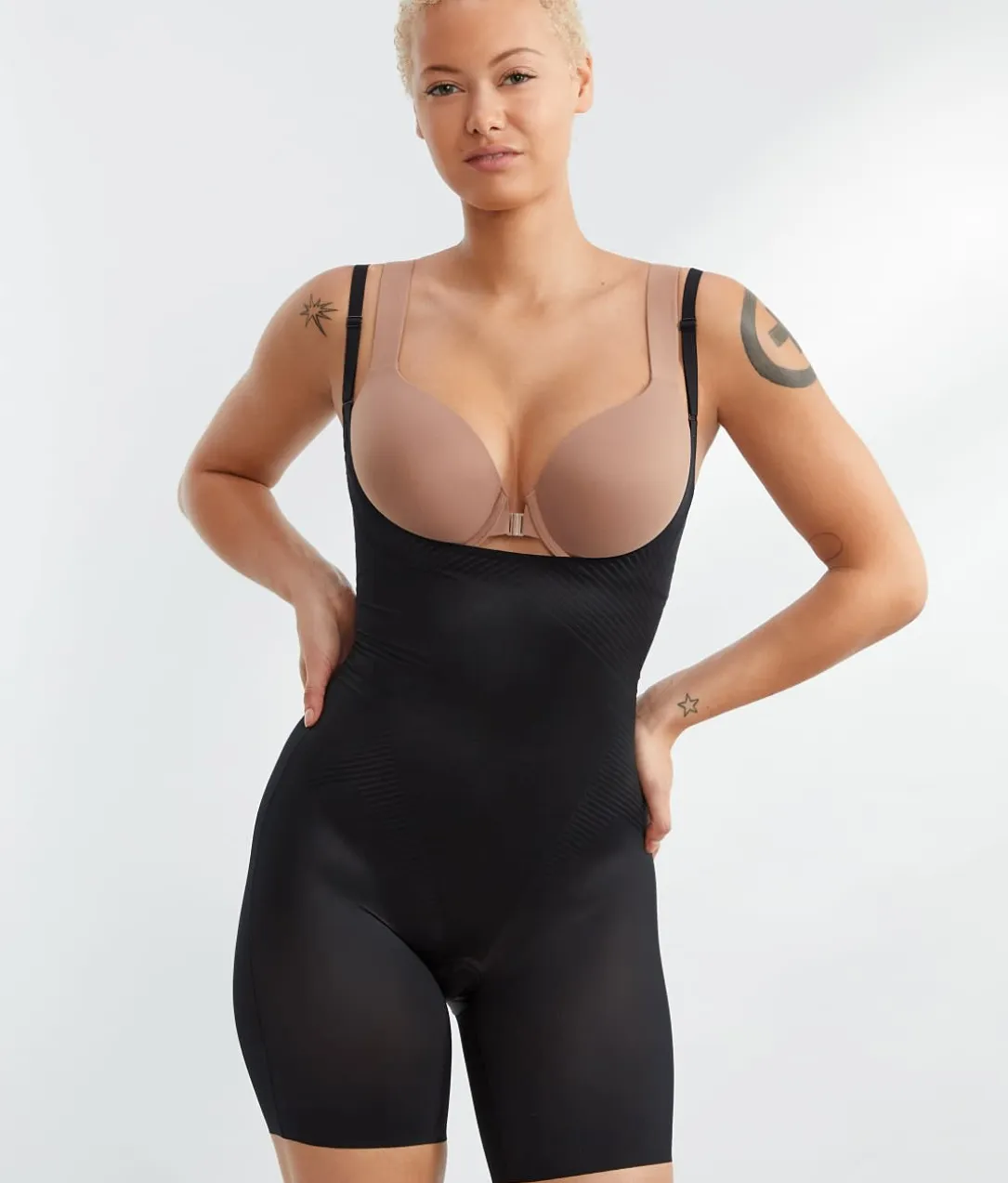 Thinstincts 2.0 Firm Control Open-Bust Bodysuit