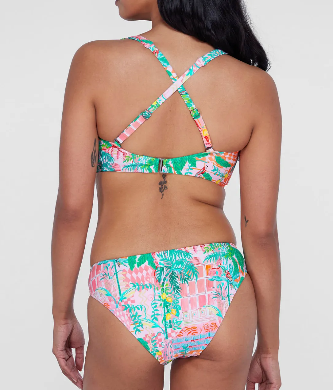 Tie Front Bikini Top