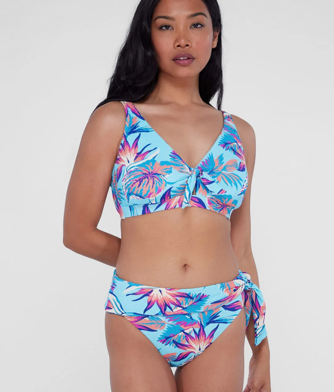 Tie Front Bikini Top