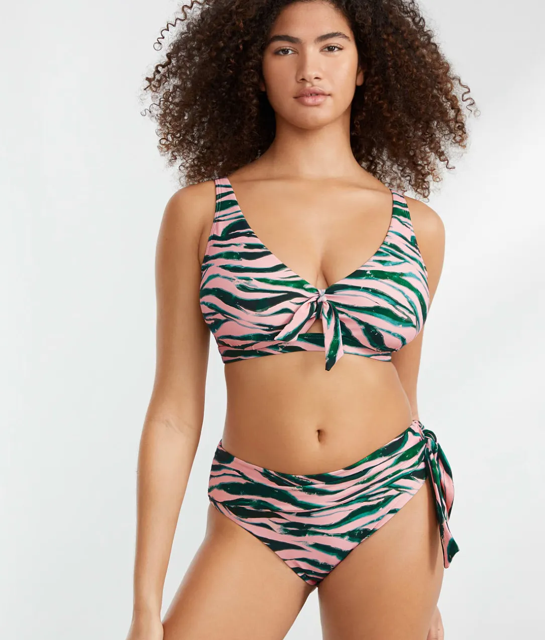 Tie Front Bikini Top